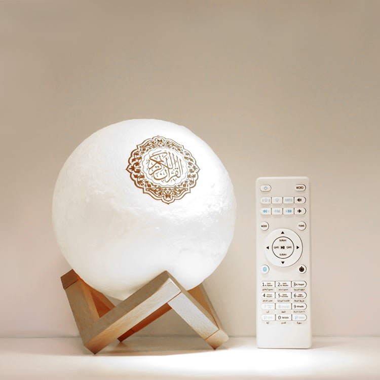Moon Lamp Quran Speaker - Muslim Lifestyle Marketplace | esouq.co