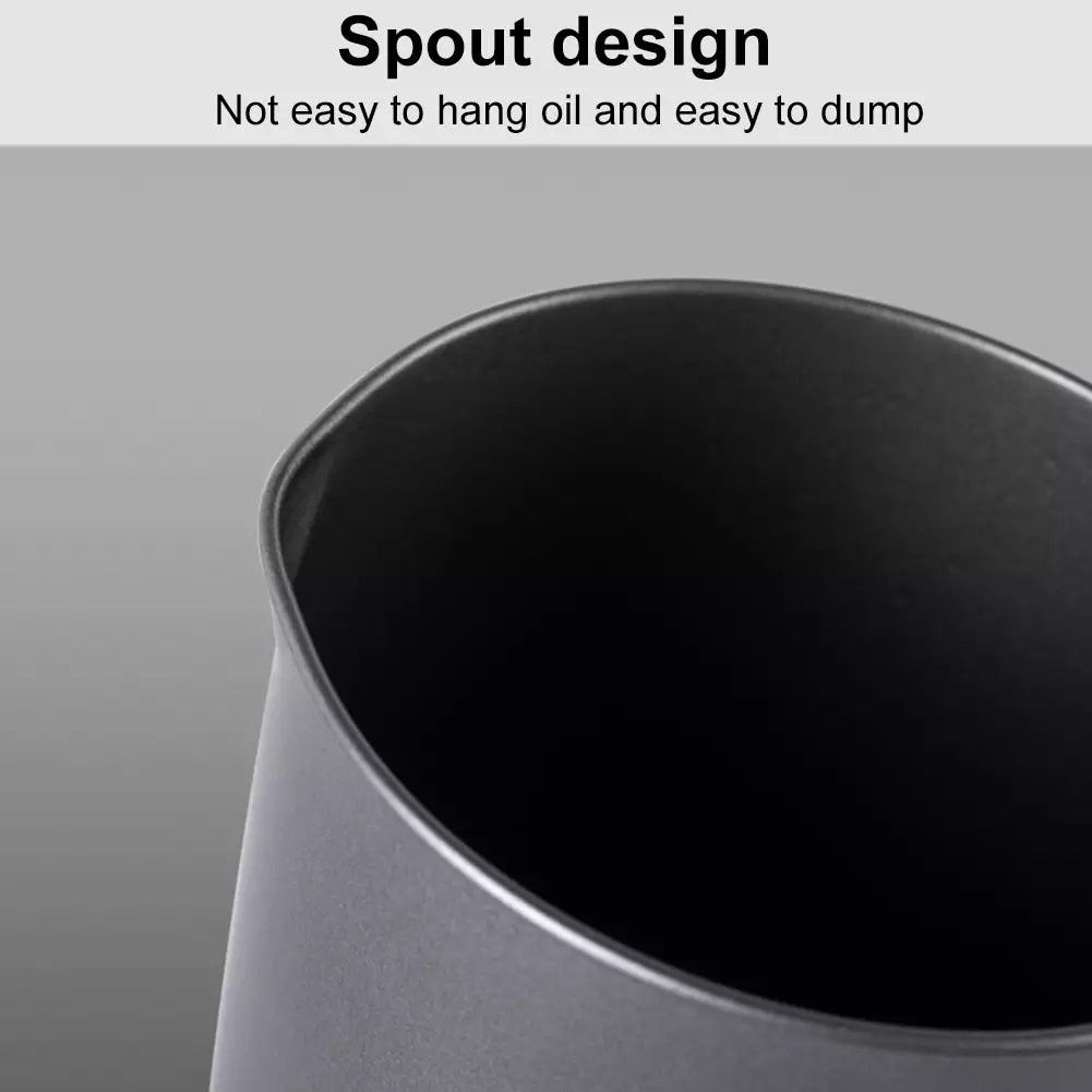 Stainless Steel Oil Filter Pot Container Strainer Bottle 1.7L - Muslim Lifestyle Marketplace | esouq.co