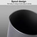 Stainless Steel Oil Filter Pot Container Strainer Bottle 1.7L - Muslim Lifestyle Marketplace | esouq.co